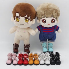 Multi-color 6 Points Bjd Cotton Doll Leather Casual Sports Shoes Doll Toy for 15CM Baby Doll