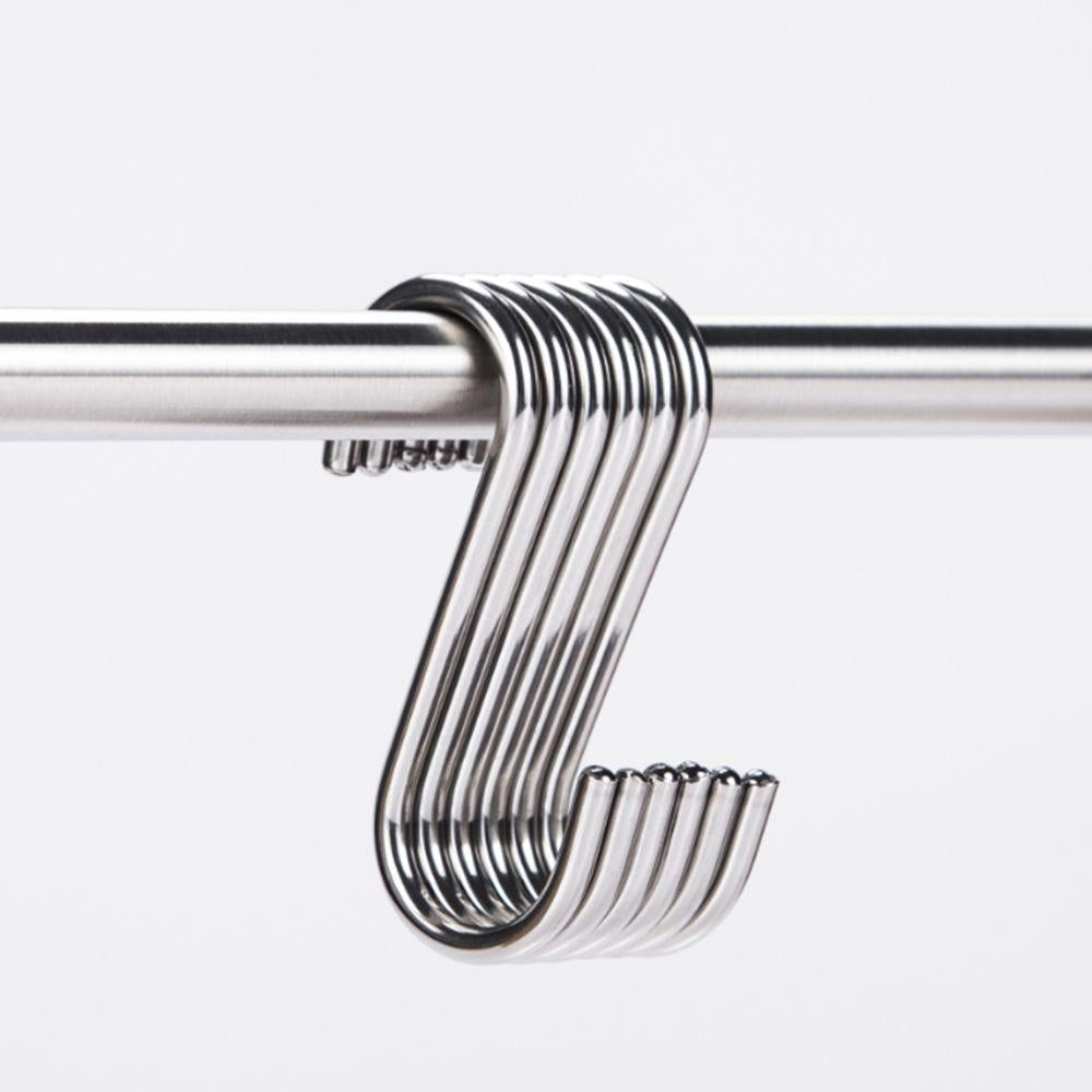 Powerful Silver "S" Shape Type 304 Stainless Steel House Kitchen Hanger Hooks