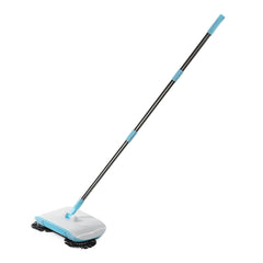 Mopping Machine Spin Hand Push Sweeper 360 Brush Sweeper Tool Adjustable Floor Cleaner