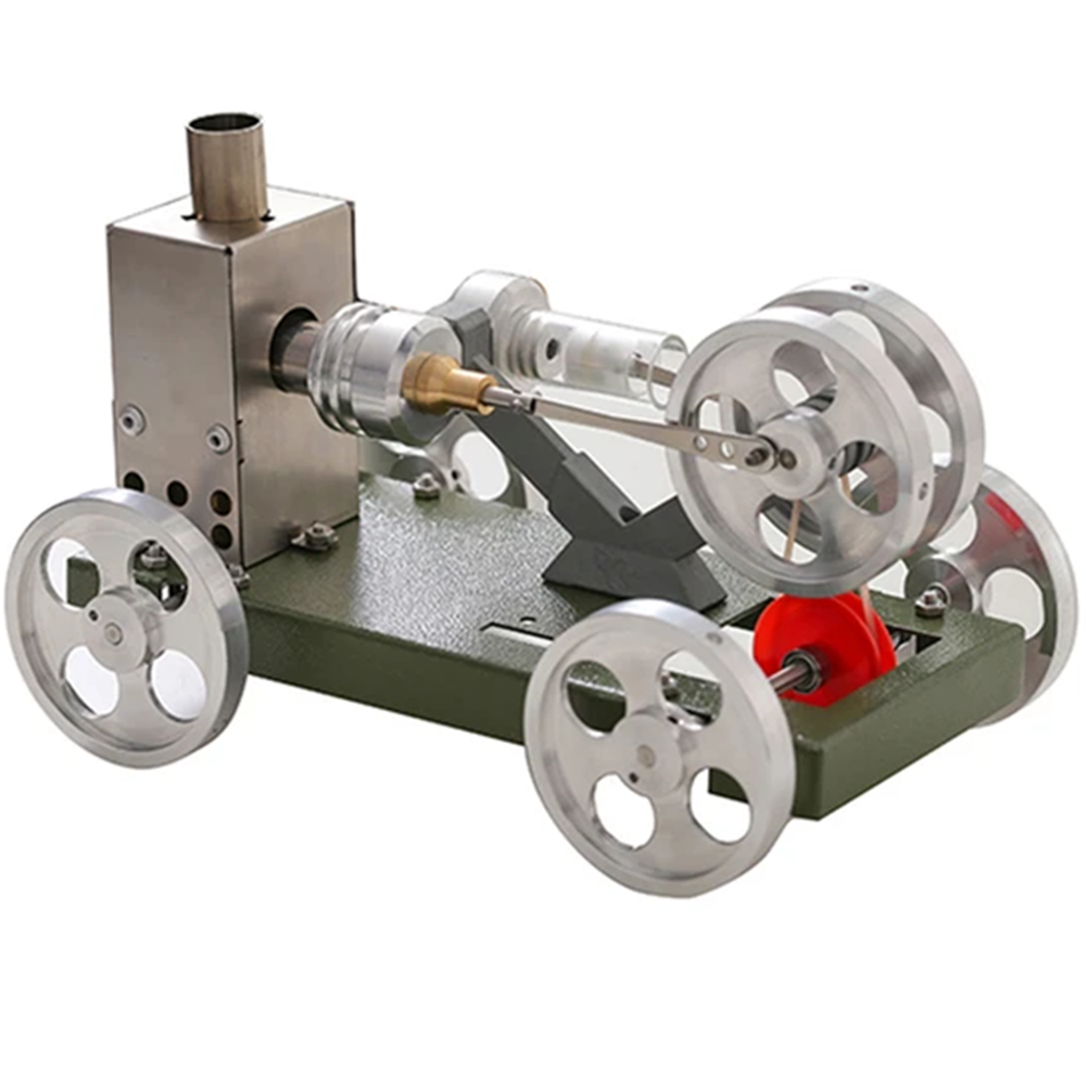 DIY Stirling Engine Full Metal Car Assembly Model Toys Educational Toys