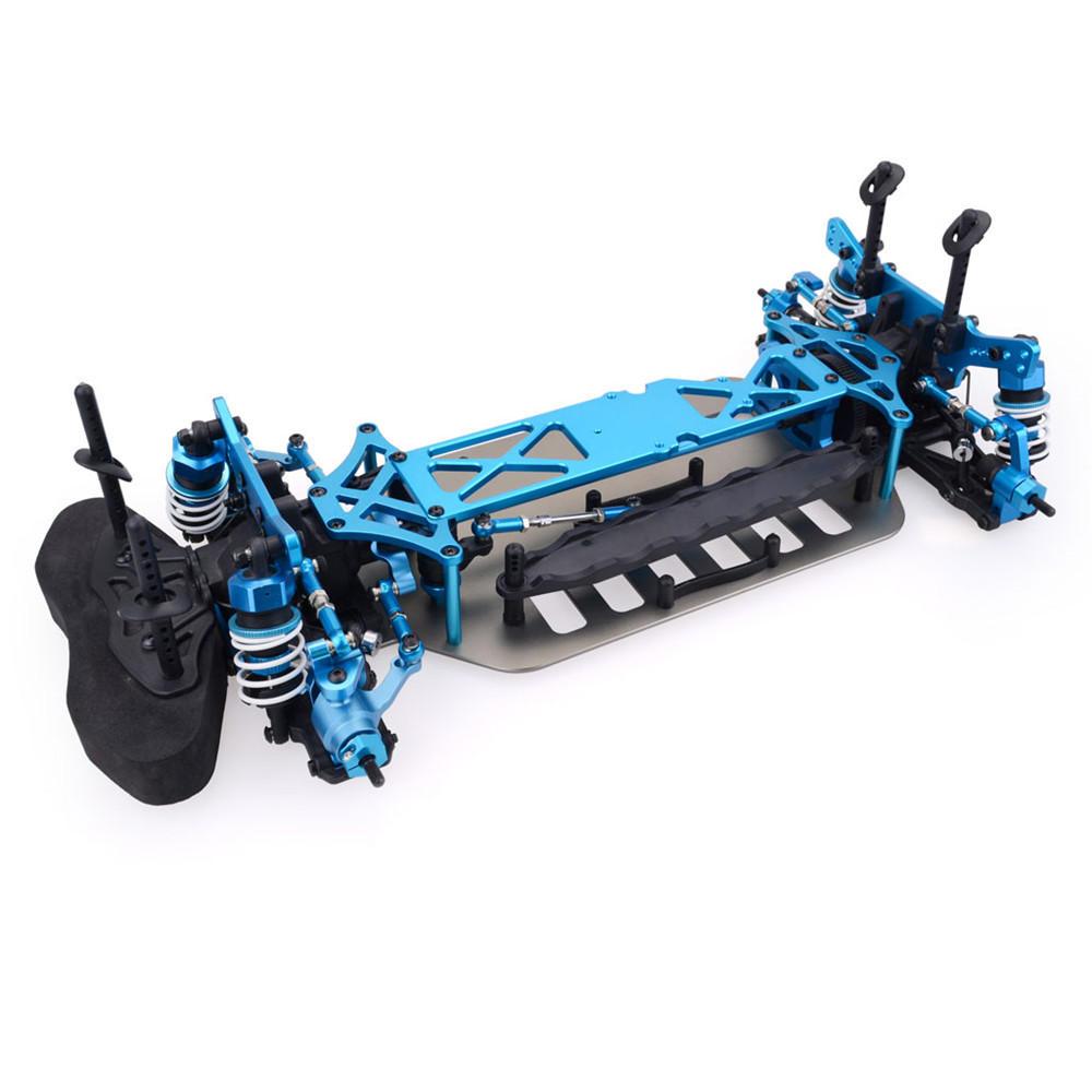 1/10 4WD RC Car Tourning Vehicles Frame Kit without Electronic Parts