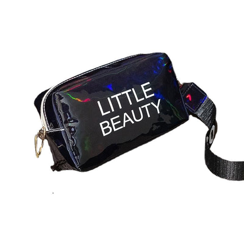 Mini Women Laser Crossbody Bag Messenger Shoulder Bag PVC Jelly Small Tote Messenger