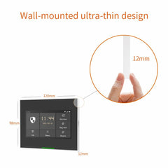 Staniot Wireless Wifi Smart Home Security Burglar Alarm System Kits Compatible with Alexa Support IOS & Android APP