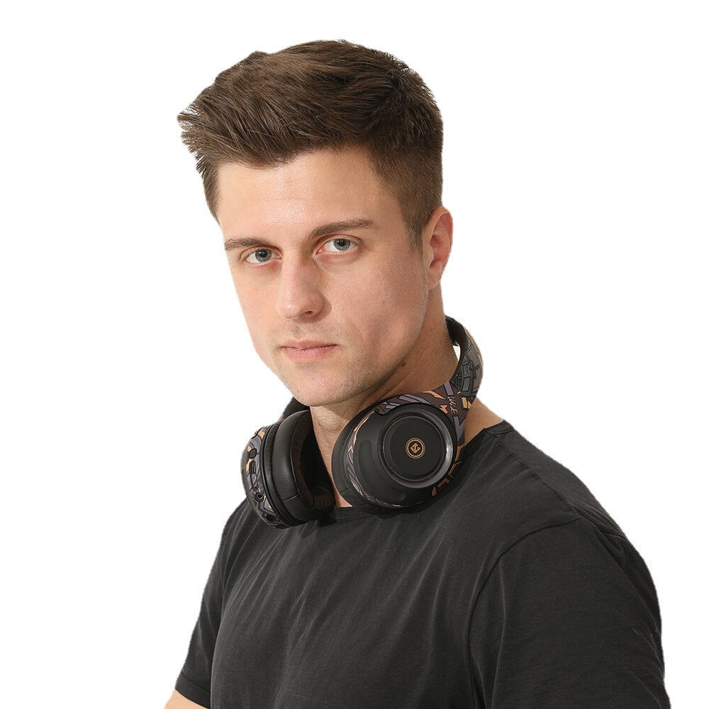 Bluetooth 5.0 Gaming Headphones HIFI 3D Stereo Bass Wireless RGB Light PC Headsets With Microphone for PS4 Laptop Tablet
