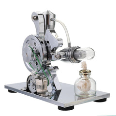 DIY Mini Air Stirling Engine Generator Motor Model Educational Power Engine Toy