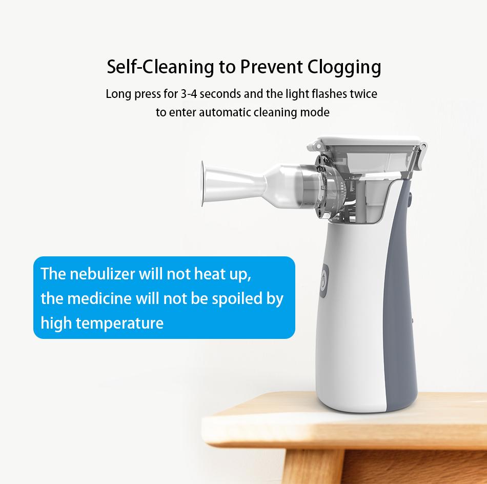 Portable Ultrasonic Nebulizer, Handheld Asthma Inhaler