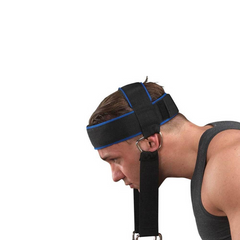 Head Neck Power Training Body Strength Exercise Strap Adjustable Gym Fitness Weight Bearing Cap