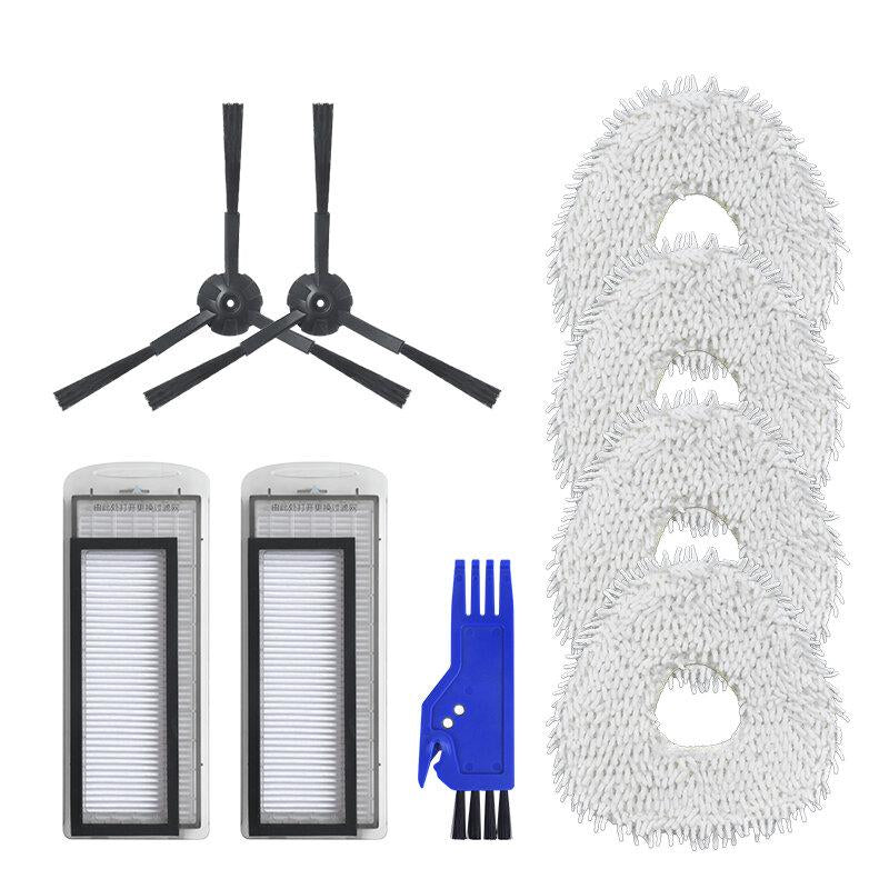 9pcs Replacements for NARWAL Vacuum Cleaner Parts Accessories With Side Brushes & HEPA Filters