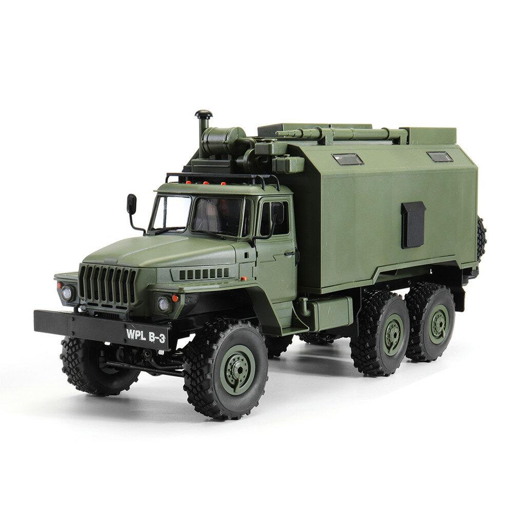 2.4G 6WD Rc Car Military Truck Rock Crawler Command Communication Vehicle RTR Toy