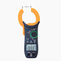 Digital Display Clamp Auto-Ranging Multimeter Testing Current Voltage Resistance