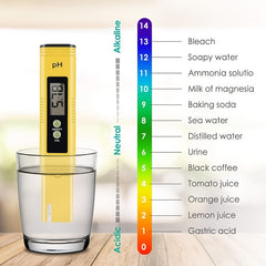 PH Meter for Water Hydroponics Digital PH Tester Pen Pocket Size