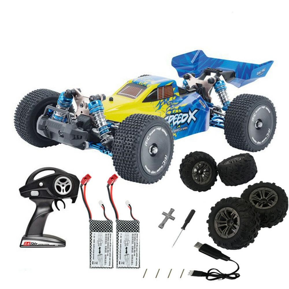 Several Battery Tires RTR 1/14 2.4G 4WD 60km/h Brushless Upgraded Proportional RC Car Vehicles Models