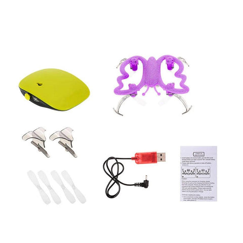 2.4GHz One-key Motion Controlling Butterfly Shape Drone RC Quadcopter RTF