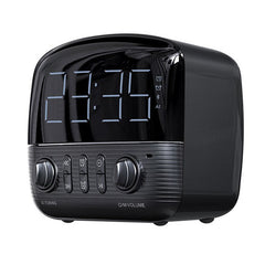 Wireless bluetooth Speaker Mini Audio Alarm Clock FM Radio Retro Home Subwoofer for Outdoor Mobile Phone Computer Car