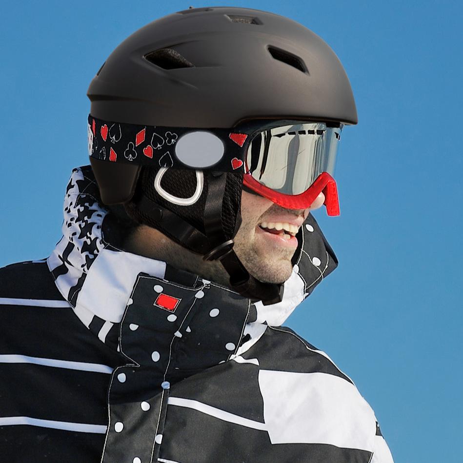 Safety Light Helmet Integrally-Molded Snowboard Cycling Skiing Snow