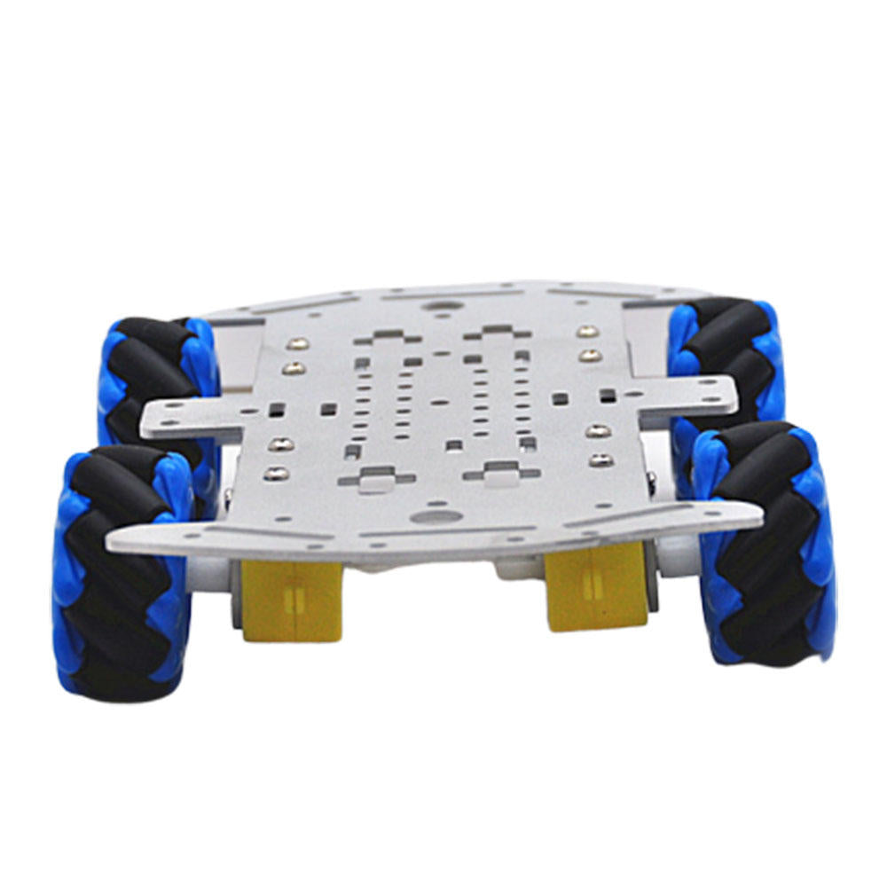 DIY Smart RC Robot Car Chassis Base With 48mm Omni Wheels TT Motor
