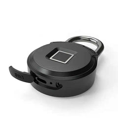 0.5 Seconds Unlock Smart Fingerprint Padlock Portable Lock Waterproof Anti-Theft Keyless APP Remote Control Door Cabinet Drawer Luggage Padlock USB Charging