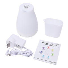 Ultrasonic Humidifier Waterless Auto Shut-off Aromatherapy Oil Cool Mist Diffuser With Color LED Lights