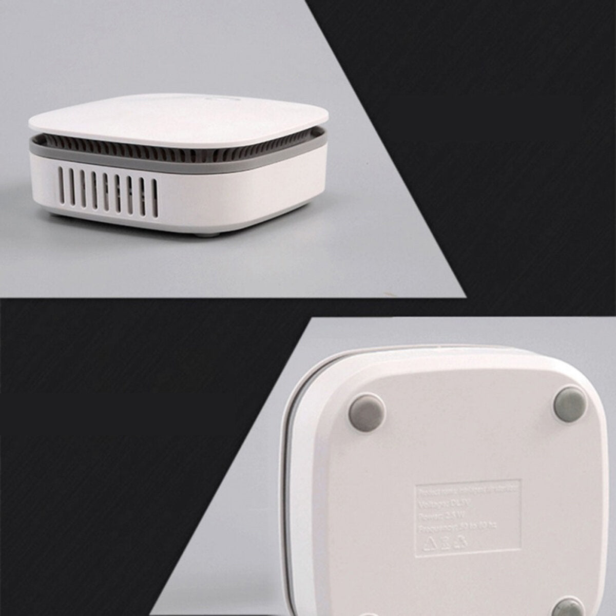 Mini Air Purifier Portable Air Cleaner Ozone Anion Generator USB Rechargeable