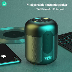 Mini Portable 5.0 bluetooth Speaker Wireless TWS Outdoor Speakers Column Subwoofer Stereo Loudspeaker Play 20H
