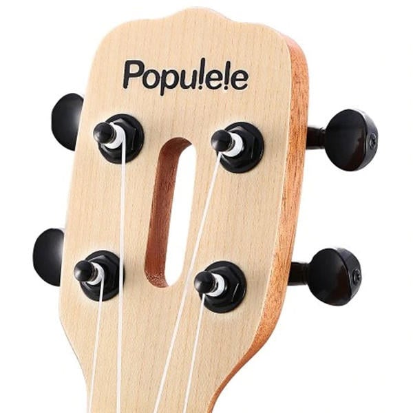 23 Inch 4 String Smart Ukulele with APP Controlled LED Light Bluetooth Connect