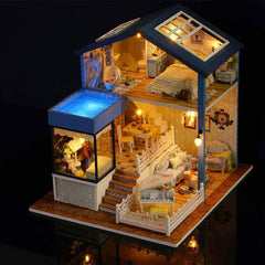 Seattle DIY Miniature Model With Light Music Collection Gift Decor