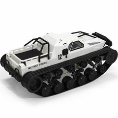 Drift RC Tank Car Kit Need to Assemble 2.4G High Speed Full Proportional Control RC Vehicle Model Without Electronic Element No Transmitter No Battery