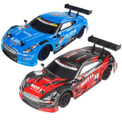 2.4G 4WD 28cm Drift Rc Car 28km/h With Front LED Light RTR Toy