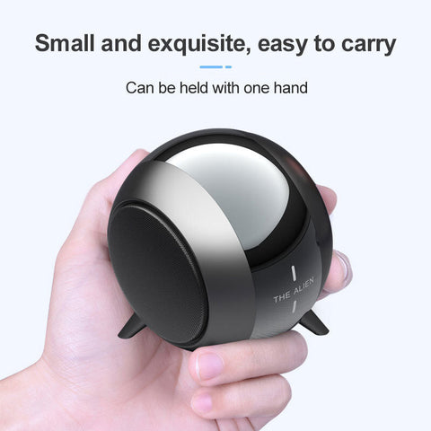 Mini Portable TWS Wireless bluetooth 5.0 Speaker FM MP3 Subwoofer Bass Stereo Sound 600mAh Battery Life USB Charging