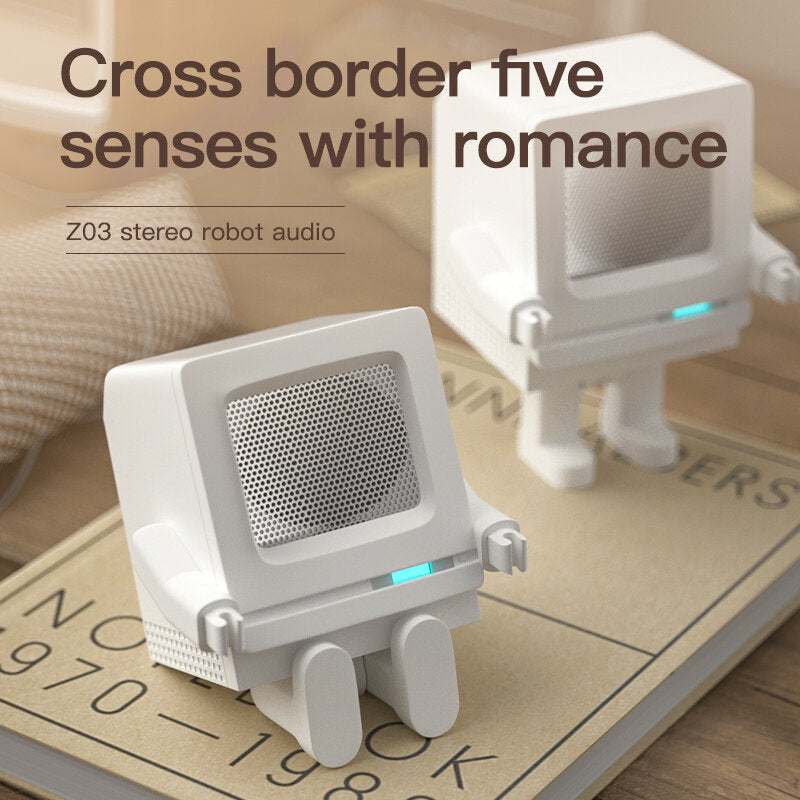 Wireless Mini bluetooth Speaker TWS Stereo Outdoor Portable Subwoofer Column HiFi Bass Speaker