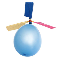 10PCS Colorful Traditional Classic Balloon Helicopter Portable Flying Toy