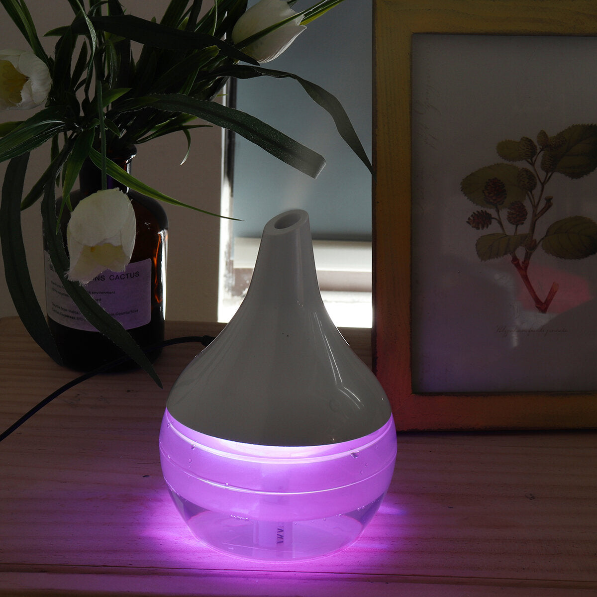 4L Ultrasonic Cool Mist Humidifier Air Diffuser Quiet w/LED Night Light