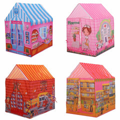 Multi-style Simulation Cartoon Polyester Safety Material Easy Set Up Kids Play Tent Toy for Indoor & Outdoor Game