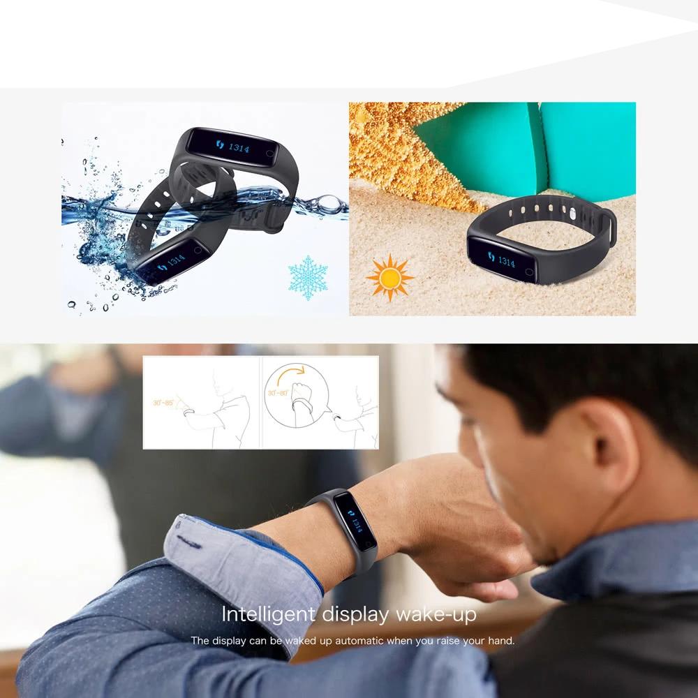 Heart Rate Smart BT Sport Watch Wristband Bracelet Fitness Tracker