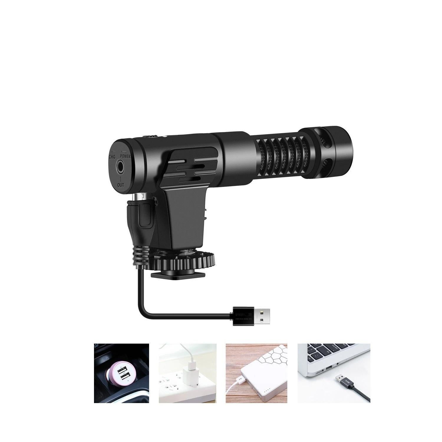 Metal Super-cardioid Directional Video Microphone