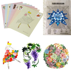 18PCS DIY Release Drawing Locating Paper Quilling Tool Craft Paper Art Collection Set