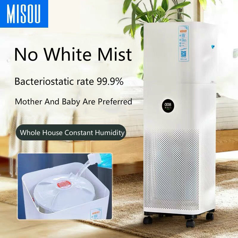 Evaporation Humidifier No Fog Low Noise 5L Capacity for Air Purifier 2/2S/3H/3C No White Mist Bacteriostatic Rate 0.999