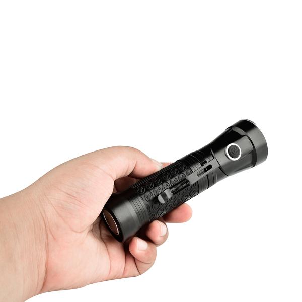 Fold-able Magnetic Tail LED Inspection Flashlight 1500Lumens