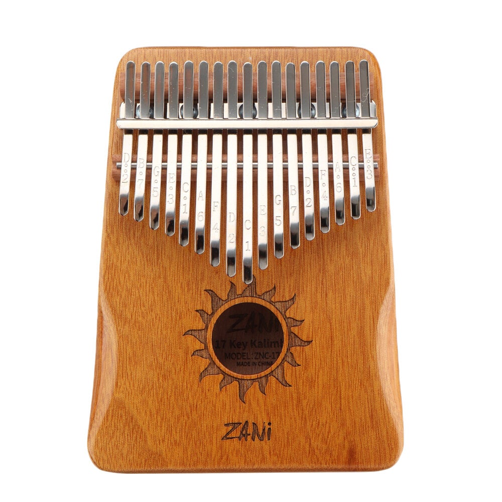 17 Key Kalimba Acacia Thumb Finger Piano Musical Gift for Music Lover,Children,Beginners