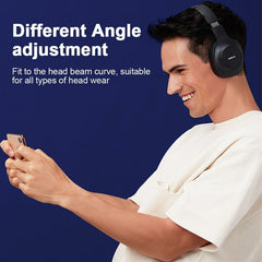 Bluetooth Wireless Headphones Stereo Sound Over-Head Gaming Headset With Microphone for Laptop PC Computer Phone
