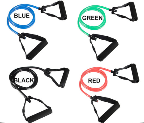 Yoga Pull Rope Elastic Resistance Bands Fitness Crossfit Workout Exercise Tube Practical Training Rubber Tensile Expander