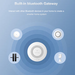 Smart Home Gas Alarm Sensor Detector MIUI Synchronous Built-in bluetooth Gateway For Smart Home Alarm System Work with Mijia APP