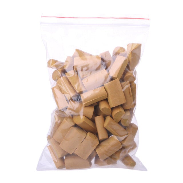 70Pcs/Bag DIY Slime Stuff Sponge Mud Foam Strip Block Additives Filling Fluffy Clay Supplies Accessories