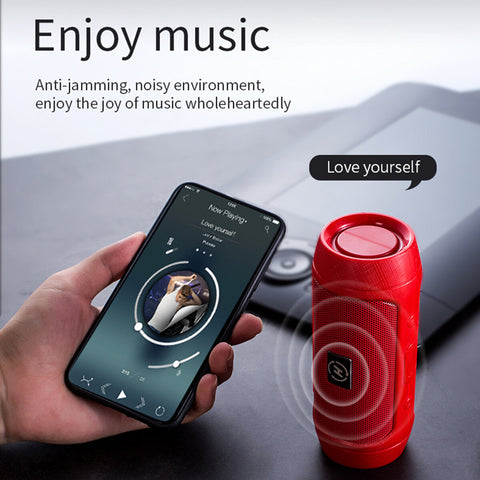 Wireless bluetooth 4.2 Speaker Outdoor Waterproof Portable Stereo Support TF Card USB Charging
