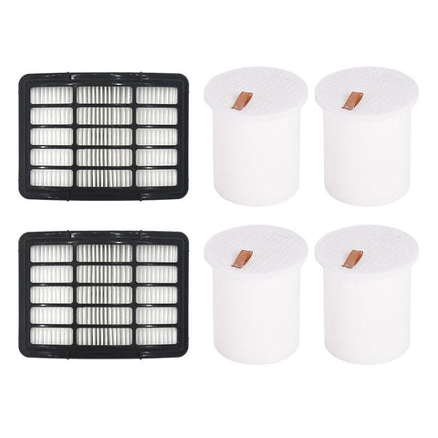 6pcs Replacements for Shark nv500 Vacuum Cleaner Parts Accessories HEPA Filters*2 Filter Cottons*4