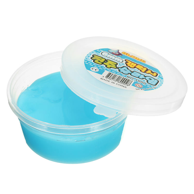 Slime Fruit Jelly Pudding Mud DIY Cotton Plasticine Kid Adult Stress Reliever Decompress Toy Gift