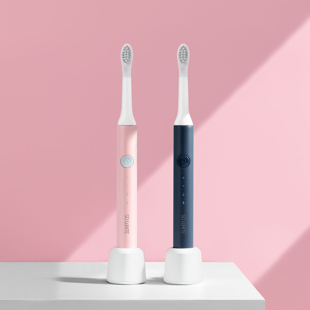 Sonic Electric Toothbrush Wireless Induction Charging IPX7 Waterproof