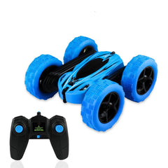 2.4G 4WD Double-Sided Stunt Rc Car 360 Rotation W/ LED Light Toy