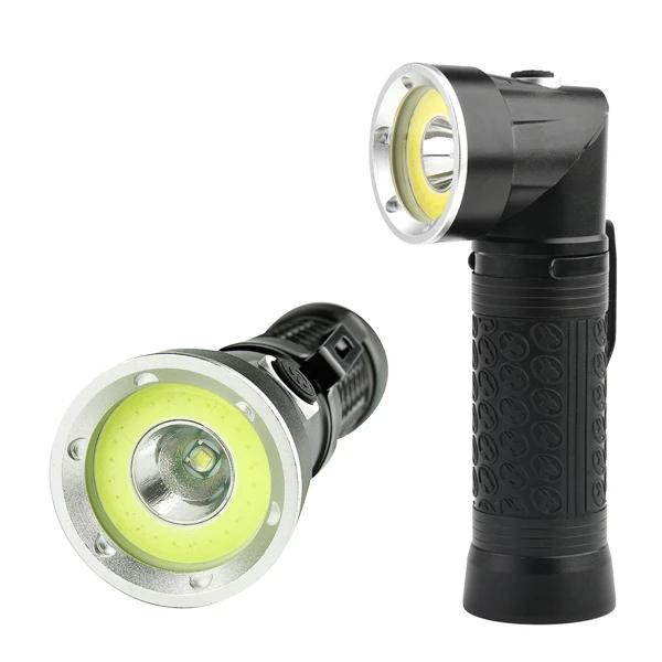 Fold-able Magnetic Tail LED Inspection Flashlight 1500Lumens