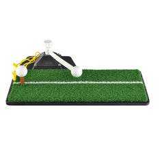 Golf Training Portable Hitting Pad with Auto Ball Return Function